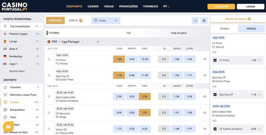 Casino Portugal Apostas Desportivas